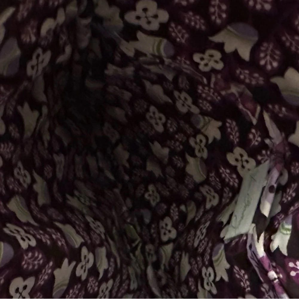 Retired Vera Bradley Hipster Crossbody in Plum Petals